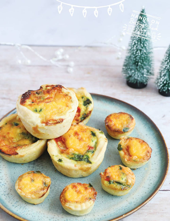 Mini Baby-Friendly Quiches - Perfect for holiday season