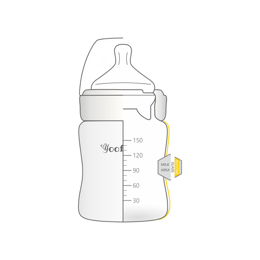 EUBO Baby Bottle - Cream