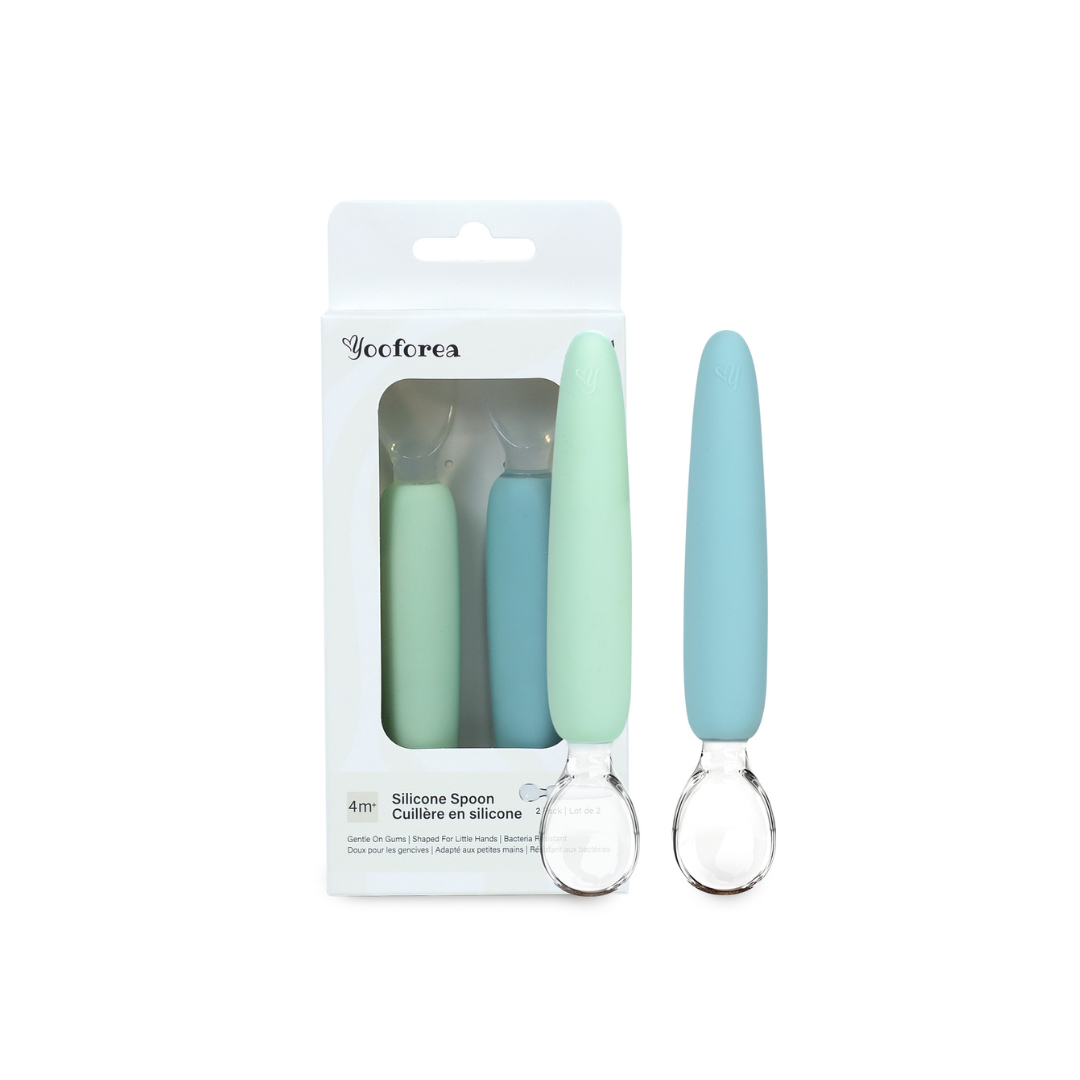 The Baby Toon™ Silicone Teething Spoon